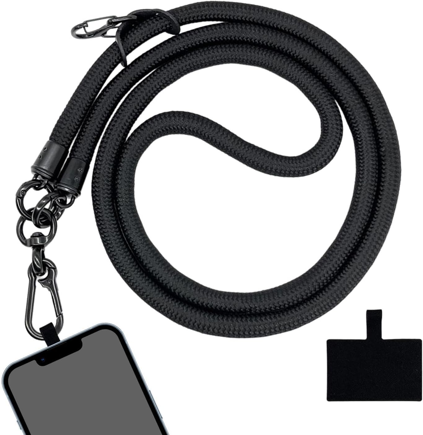 SUKALUN Thick Rope Cell Phone Lanyard Spacer AntiTheft