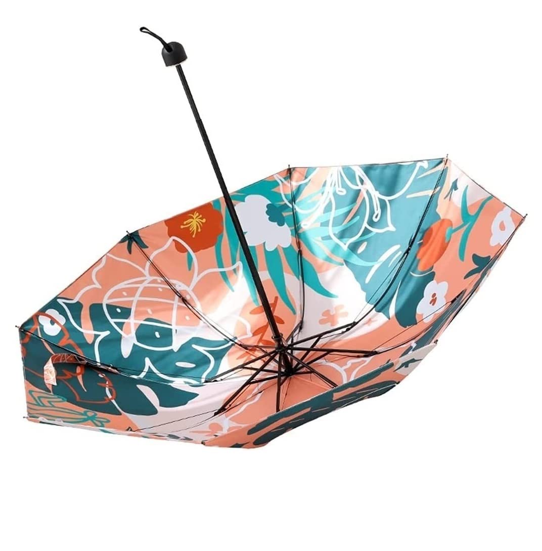 Parasol Damski Szybkoschnący Przenośny Składany Parasol Parasol Podróżny Wiatroodporny I Odporny Na Deszcz Antypoślizgowy Uchwyt Do Łatwego Przenoszenia Parasolka Kobieca (Color : A)