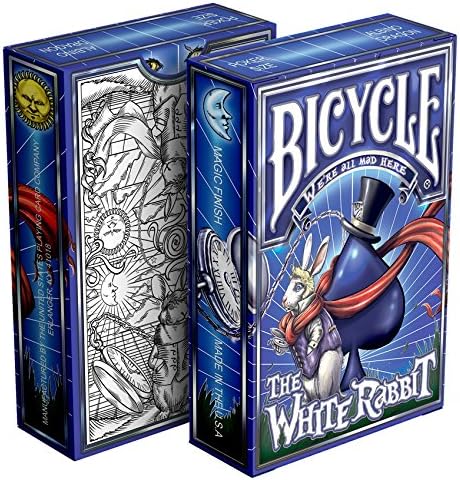 Albino Dragon The White Rabbit Playing Cards