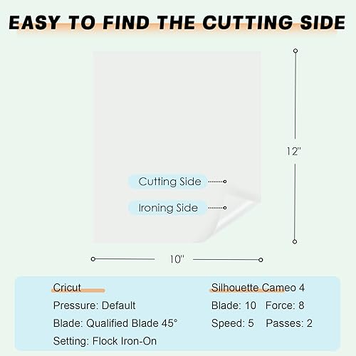 Miniatura 9 de HTVRONT Sublimación HTV para tela oscuratela clara, paquete de 10 unidades de vinilo de sublimación brillante, espacios en blanco de sublimación