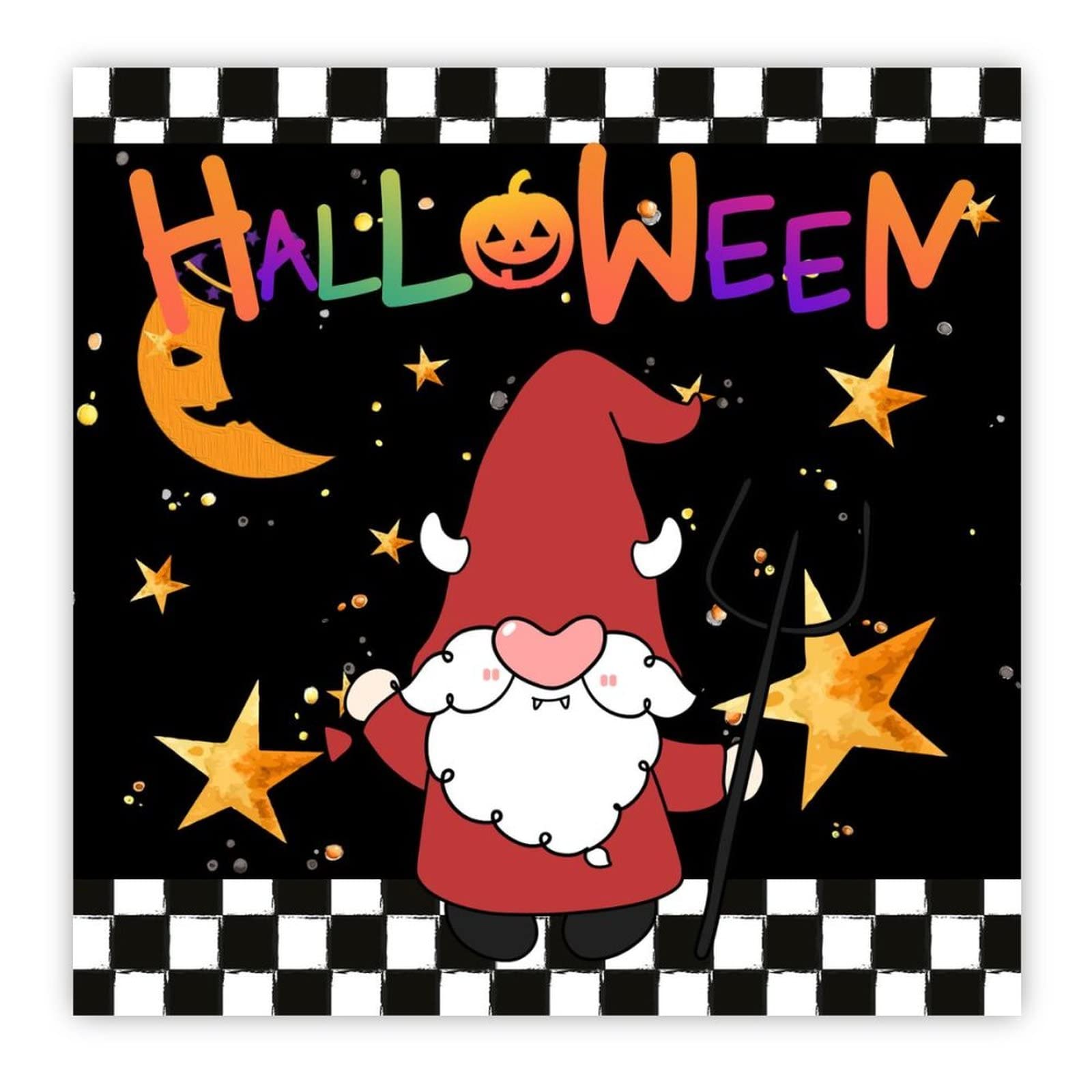 Panneau bois Halloween pour rompre la monotonie des murs