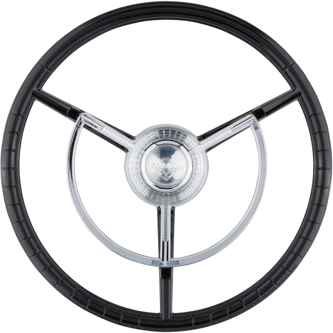 1956-57 Compatible with Ford Thunderbird Steering Wheel With Horn Button, 15 Inch