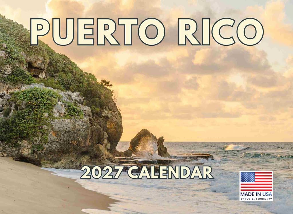 Puerto Rico Calendar 2027 Monthly Wall Calender 12 Month — image 1