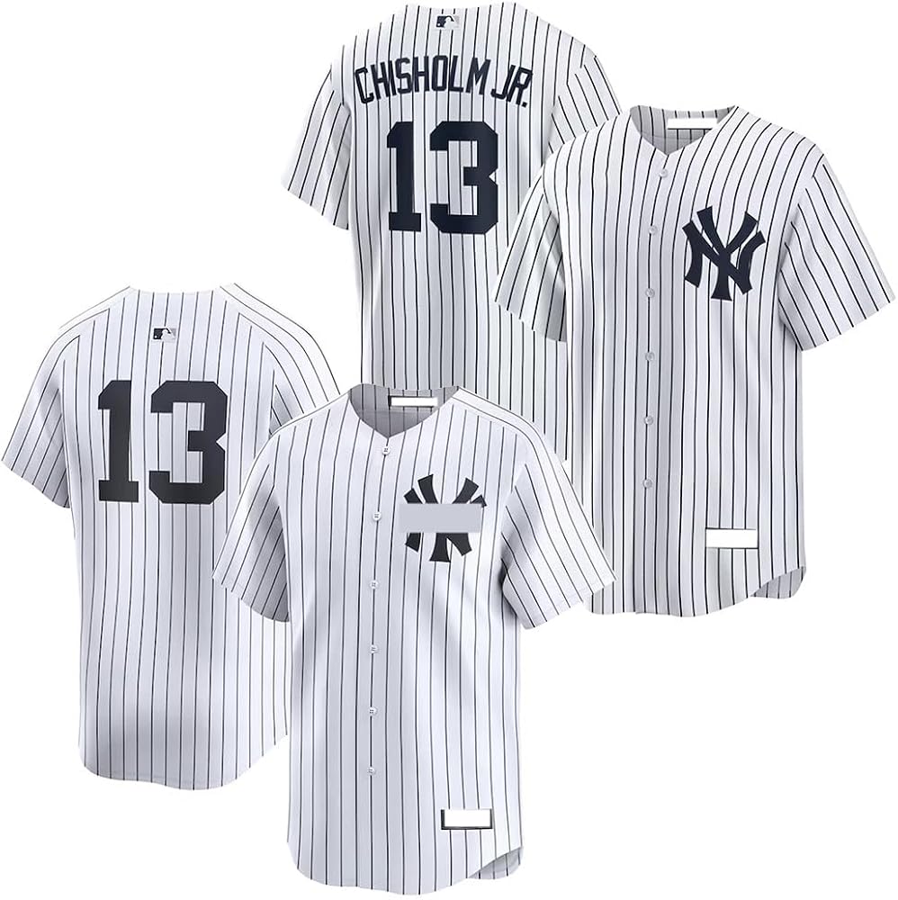 Amazon.co.jp: [AHCY] ヤンキース チザム・ジュニア 野球ユニフォーム