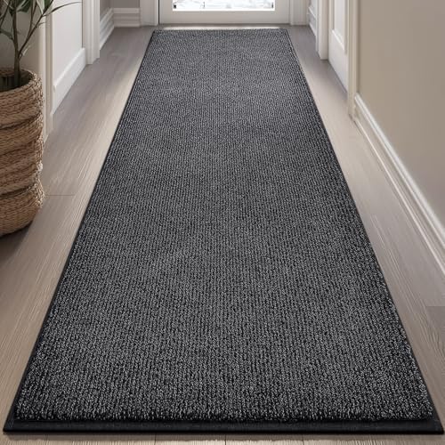 Image of Washable Kitchen Rug 32 inch x 72 inch Rectangular, Non Slip Absorbent Indoor Entryway Runner Rug for Floor, Laundry, Bathroom, Bedroom (Roll Packing)