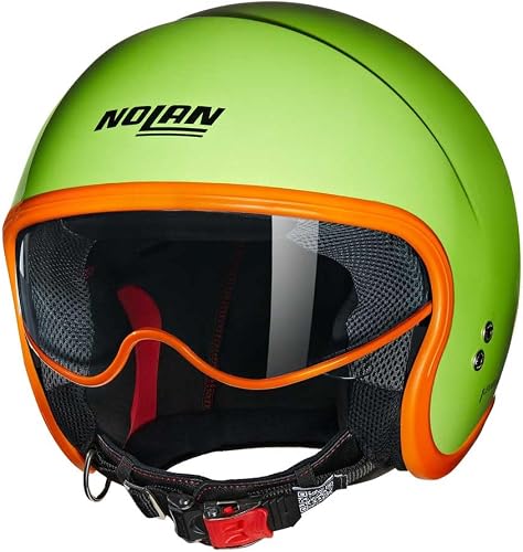 NOLAN Helmet N21 06 OCIO 344 M, Pulse Green / Orange
