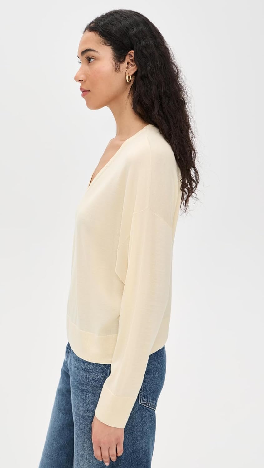 Jenni Kayne Women's Dree V Neck Sweater