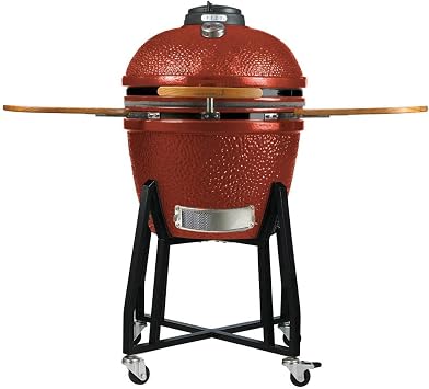 Amazon.com: Parrilla Kamado de carbón HD Series en rojo : Patio, Césped y  Jardín