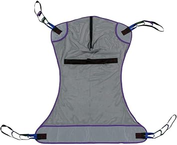 Patient Aid Full Body Mesh Patient Lift Sling for Safe Transfers | 110-200 lb Capacity | Breathable Mesh Fabric | Full Body Support | Hoyer Safe Lifting for Elderly & Bariatric