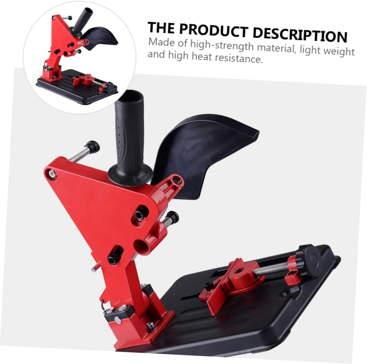 Mipcase 1pc Angle Base Stand for Angle Fixed Bracket High-strength Material Lightweight Tool Holder for Efficient Cutting and Grinding Compatibility