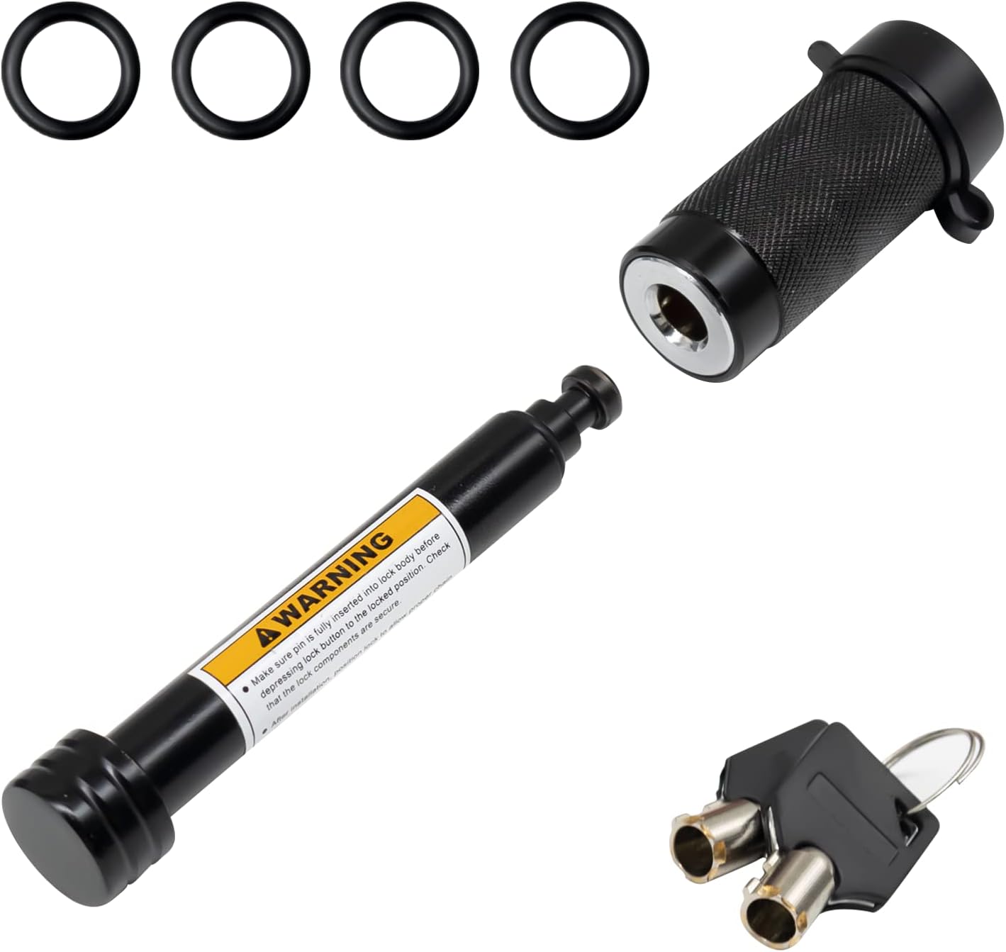 Hitch Lock, Heavy Duty Trailer Hitch Pin Lock, 5/8