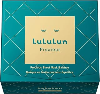 Lululun Precious All 32 Anti-Aging Face Masks - Daily Hydrating Sheet Masks with L22, β-Glucan & Argireline for Dry Mature Skin