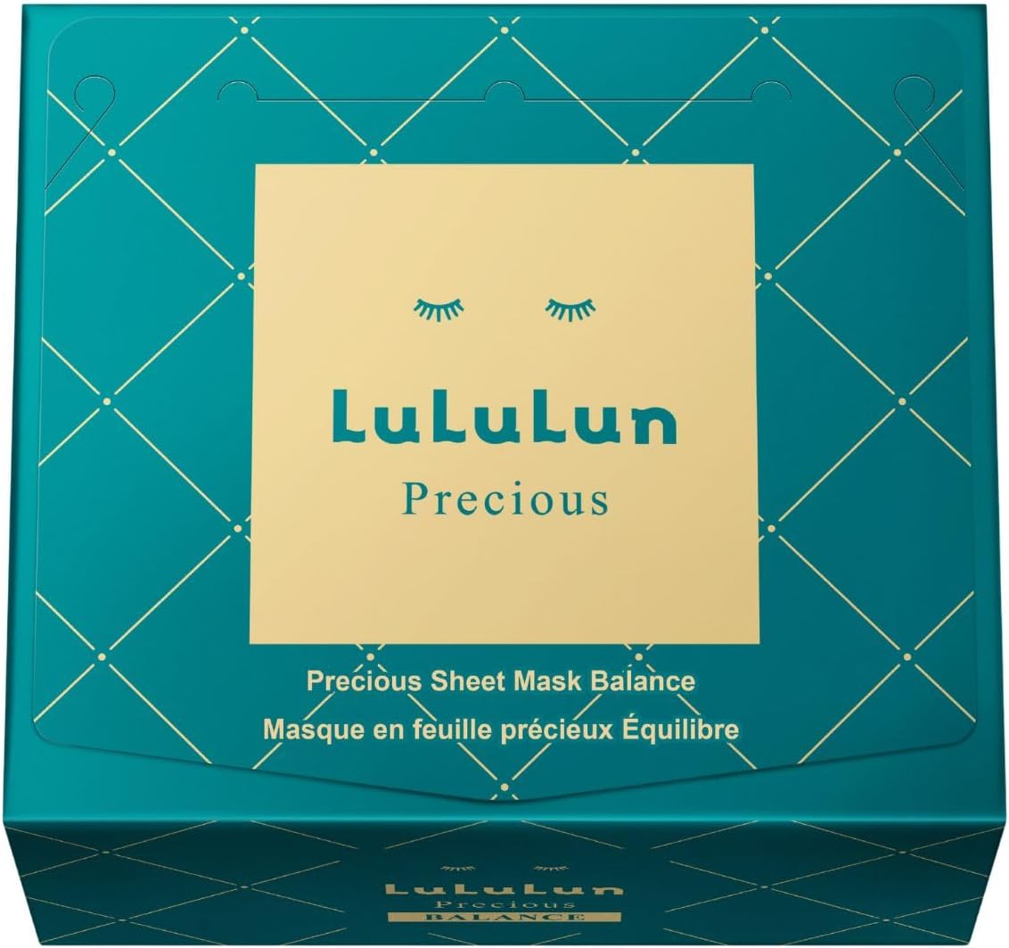 Lululun 32 EA Daily Face Mask Sheet for Women & Men; Hydrating Face Masks Ski...