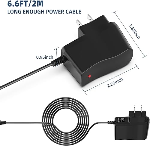 Miniatura 3 de 5V 0.6A AC DC adaptador cargador para TP-Link TO50060-2B1 fuente de alimentación 0.138x0.053 in