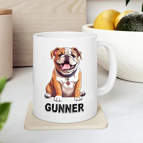 Miniatura 143 de Taza de café negra personalizada con nombre Chow Chow Chow de 11 onzas, taza de café blanca personalizada para perros Chow Chow, regalos para Chow