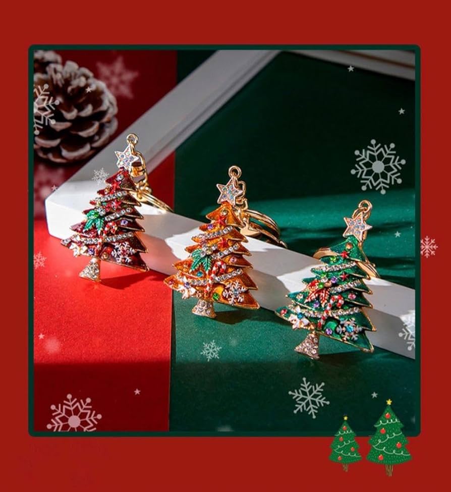 クリスマスツリー　キーホルダー Amazon.co.jp: クリスマスツリー キーホルダー バッグチャーム