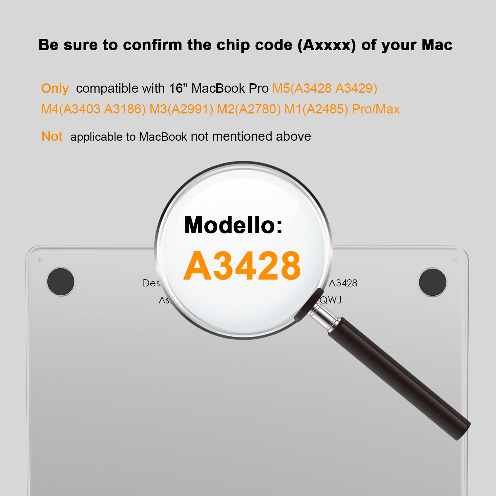 Cover matte crystal compatibile con MacBook Pro 16 pollici M5 M4 M3 M2 M1 Pro/Max [Colore abbinato al Mac] 2026 2024 2023 2021, Custodia rigida ultra sottile per Pro 16,2", argento trasparente