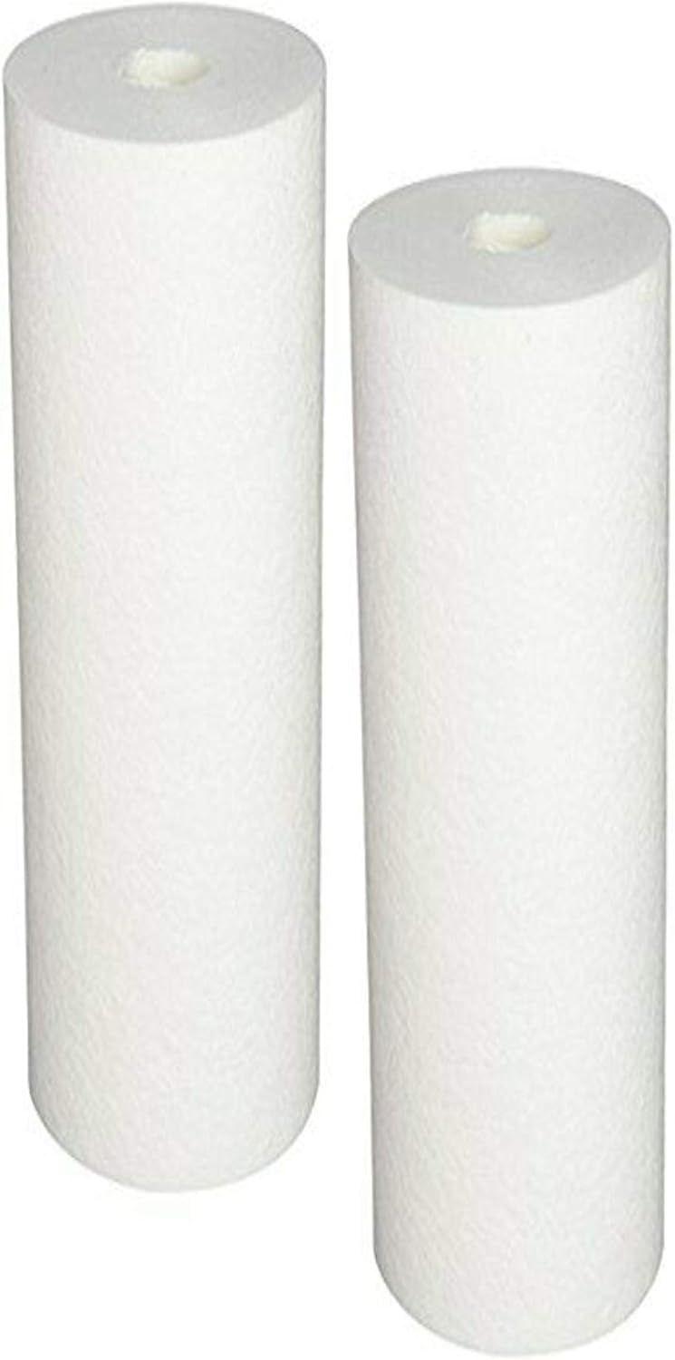 CFS Sediment Water Filters for GE FXUSC, GXWH01C, GXWH08C, 5 Micron, 2 Pack | Captures sand, silt, dirt & rust; fits GXWH04F, GXWH20F, GXWH20S & standard 10 x 2.5 in housings