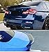WheelX Rear Spoiler Compatible with BMW 3 Series F30 2012–2018 & M3 F80 2014–2019 Sedan, PSM Style Duckbill High Kick Trunk Lip Wing Fits 320i 328i 330i 335i 340i (Carbon Fiber Pattern)