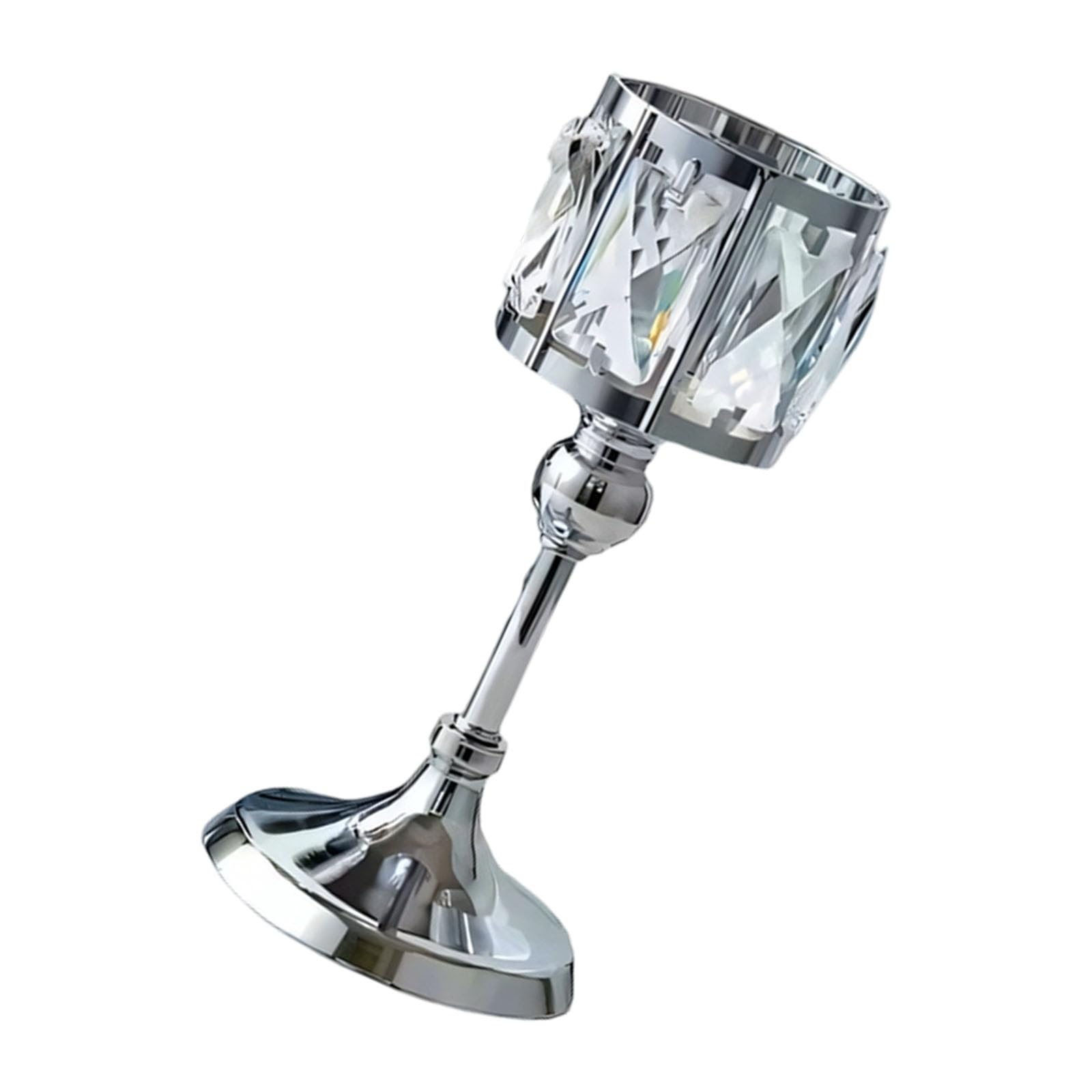 Crystal Tealight Candelabra Votive Stand Wedding Centerpieces Crystal Candlestick Holders Table Decorations Votive Stand