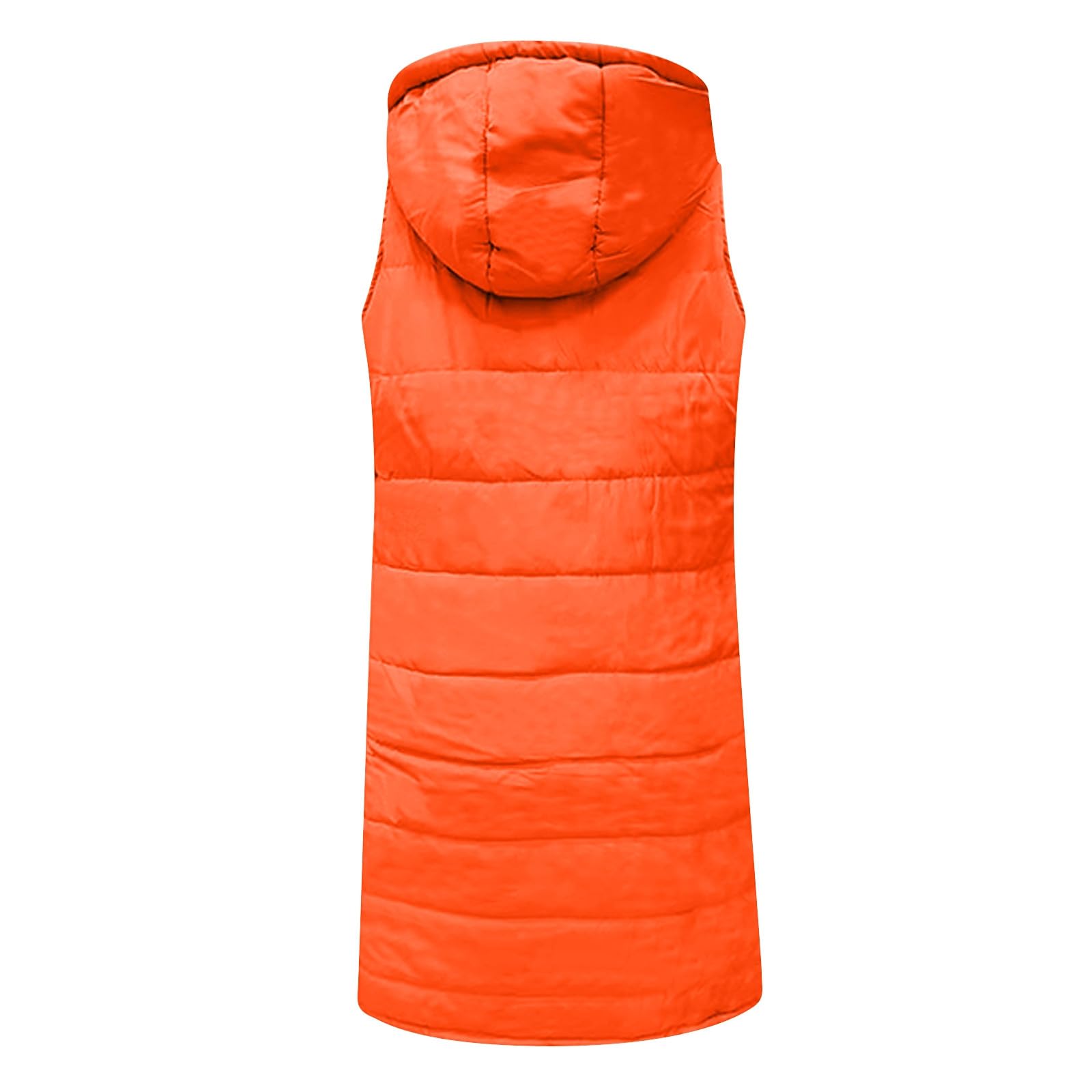 Chaqueta Mujer Abrigo Entretiempo Invierno Cazadora Plumiferos，Elegante Sin Mangas para Mujer con Capucha y Atemporal Diseño Casual de
