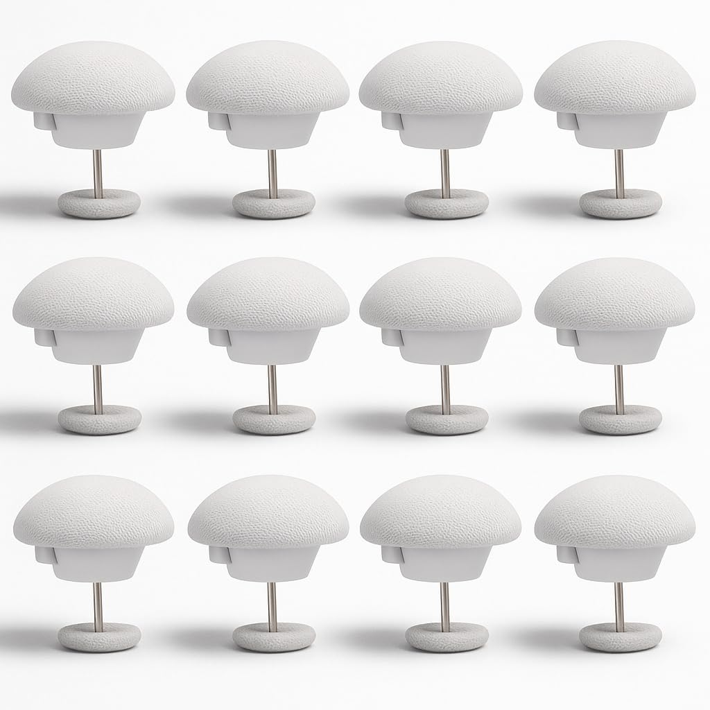 YELONA Duvet Pin Duvet Clips, Duvet Cover Pins Comforter Clips with Soft Fabric Material, Double Sided Pin Fasteners with Long and Short Nails for Quilt, Cushions, Curtains - (Grey-Pack of 12)-image-31
