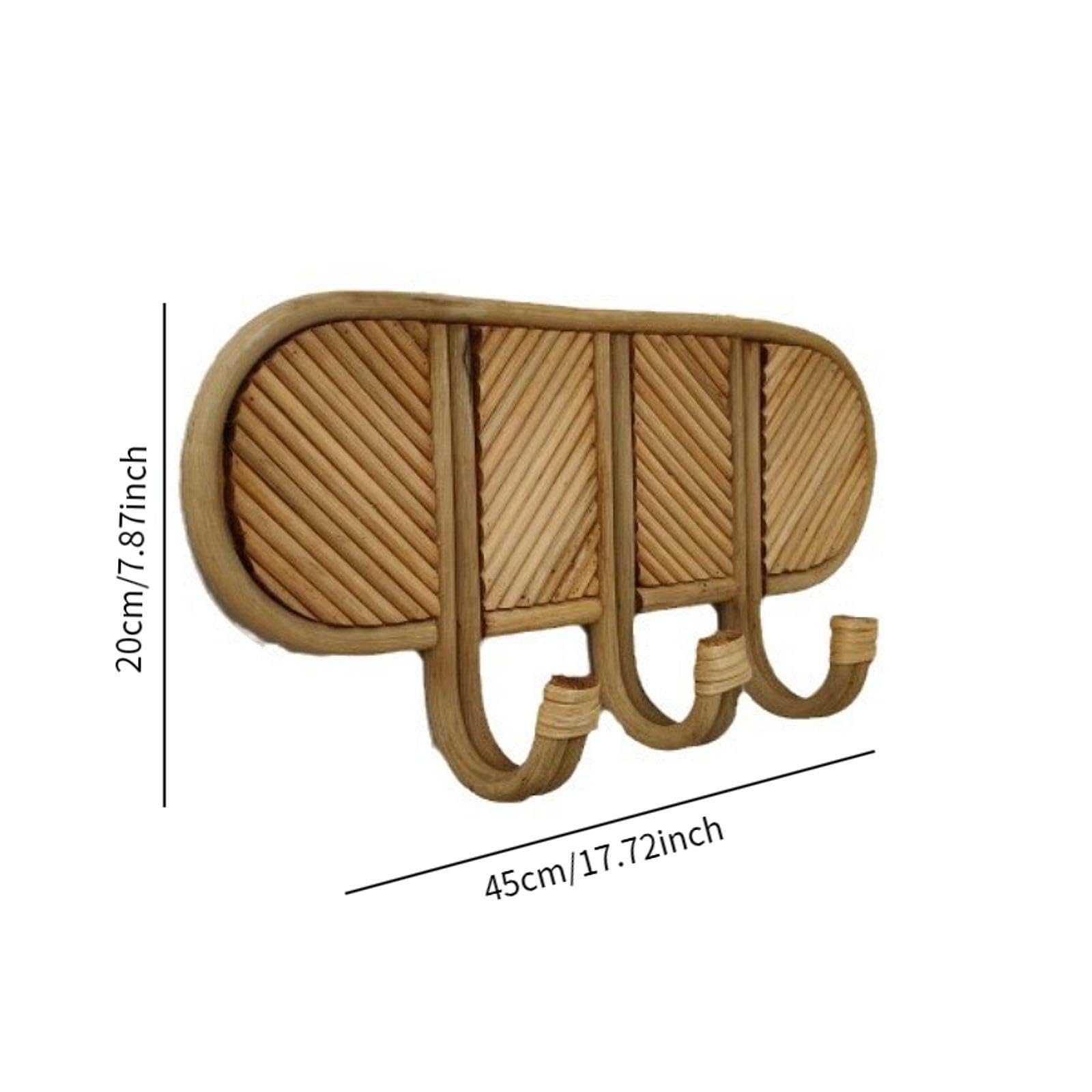 Qianly Gancho de Pared de Diseño Retro con para Colgar Gorras, Bolsos Y Toallas.