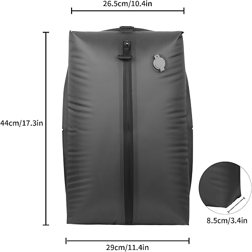 Miniatura 6 de Bolsas de vacío para viajes, bolsas de vacío para viajes con bomba de vacío inalámbrica, bolsas de compresión al vacío reutilizables IP67 para