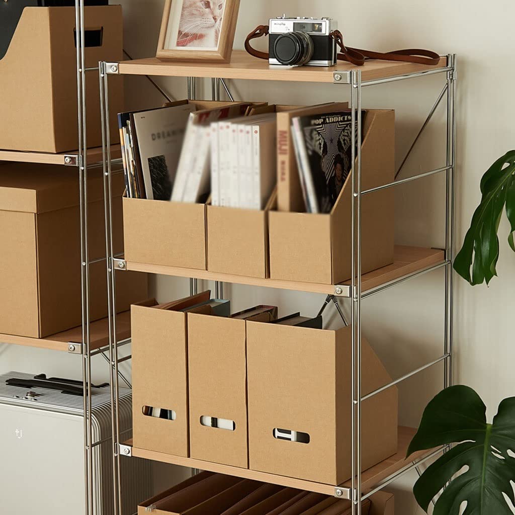 Fermalibri, Fermalibri in Carta Kraft, Cancelleria Desktop per Ufficio Libreria Semplice, per casa, Scuola, Forniture per biblioteche