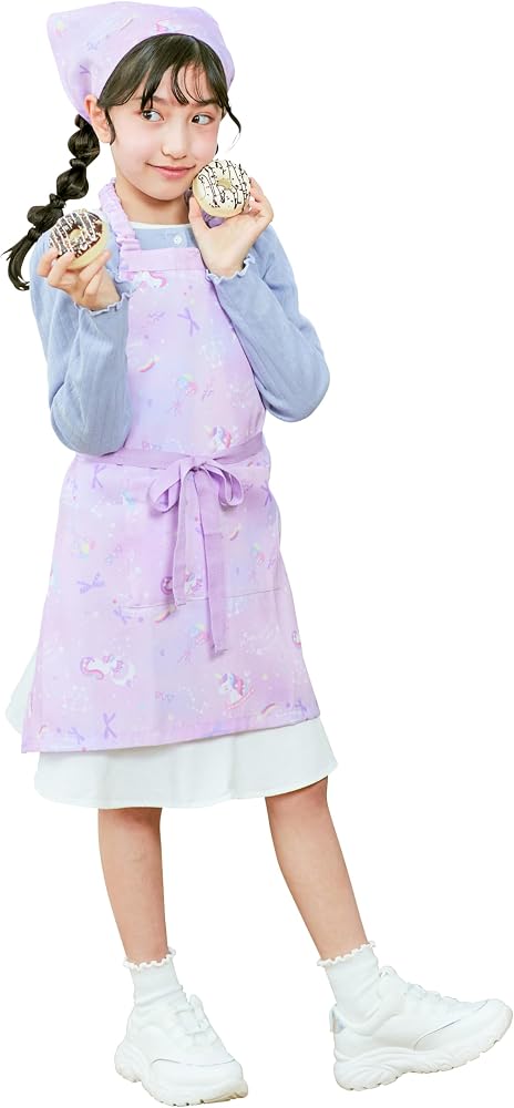 Amazon.co.jp: [アリサナ] キッズエプロン 女の子 子供 こども用