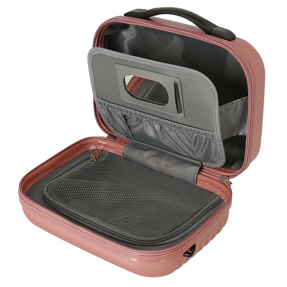 ROLL ROAD, CARNE, Beauty case adattabile con tracolla