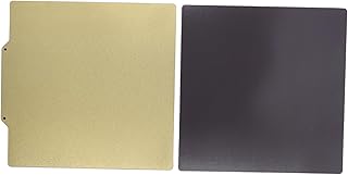 Double Sided Printing Print Bed Sheet 3D Printer PEI PEO Build Plate 257x257mm Flexible Spring Steel Platform Printer Bed for Bambu X1C P1P