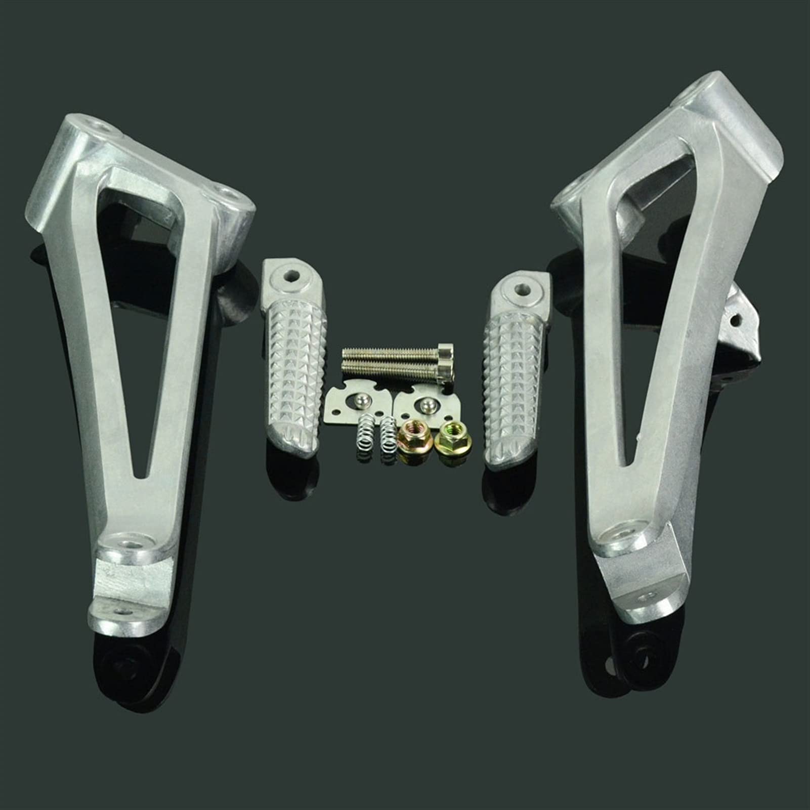 Repose-pieds arrière pour Yamaha YZF R1 2009-2014 | Support de pédales moto noir