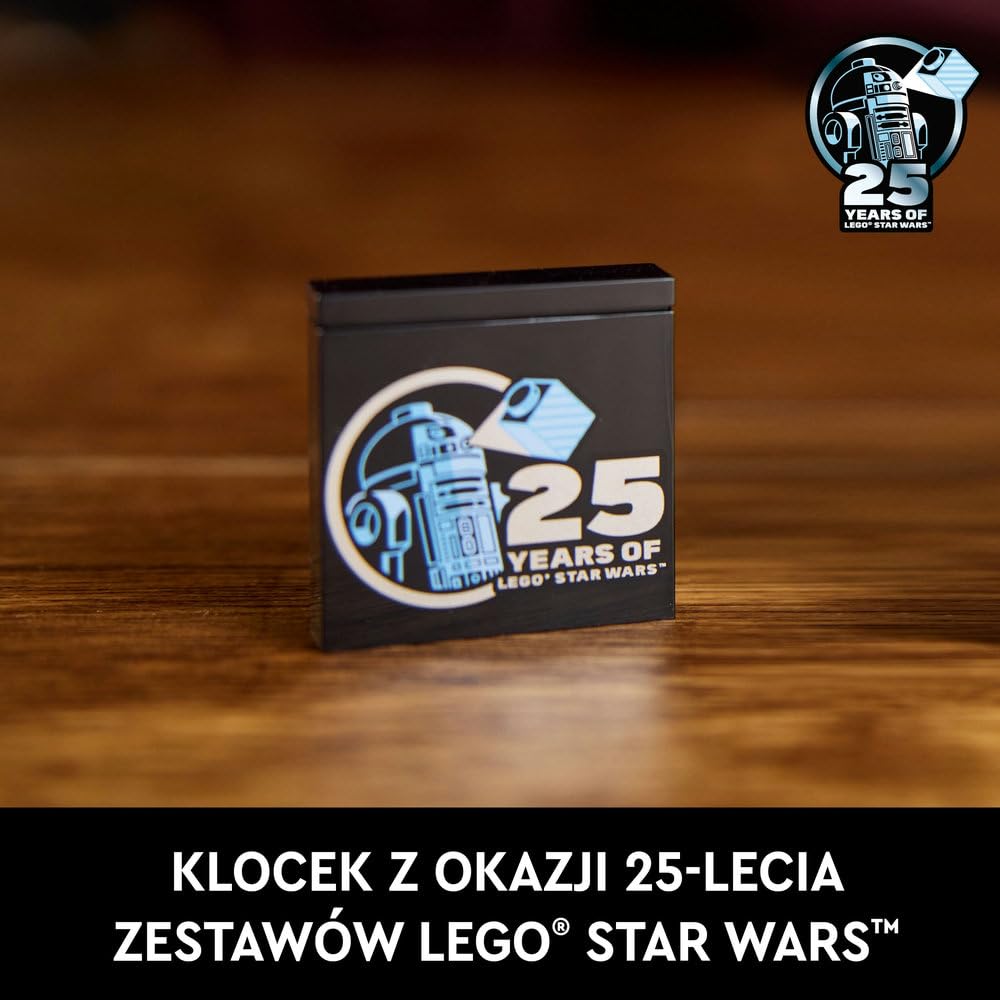 LEGO Star Wars C-3PO 75398 | Model droida, kolekcjonerski zestaw klocków dla dorosłych, prezent dla fana Star Wars, ozdoba na biurko, 1138 elementów