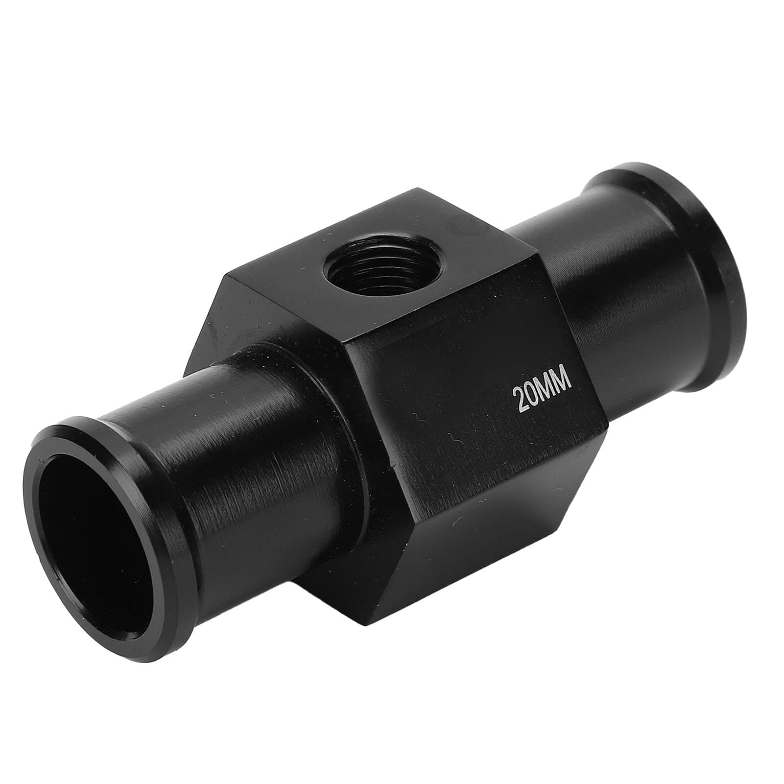 Adattatore Temperatura Acqua per Moto - Sensore Termometro 3 Vie in Lega di Alluminio Anodizzato CNC, Facile Installazione con Fascette Regolabili, Compatibile con la Maggior part