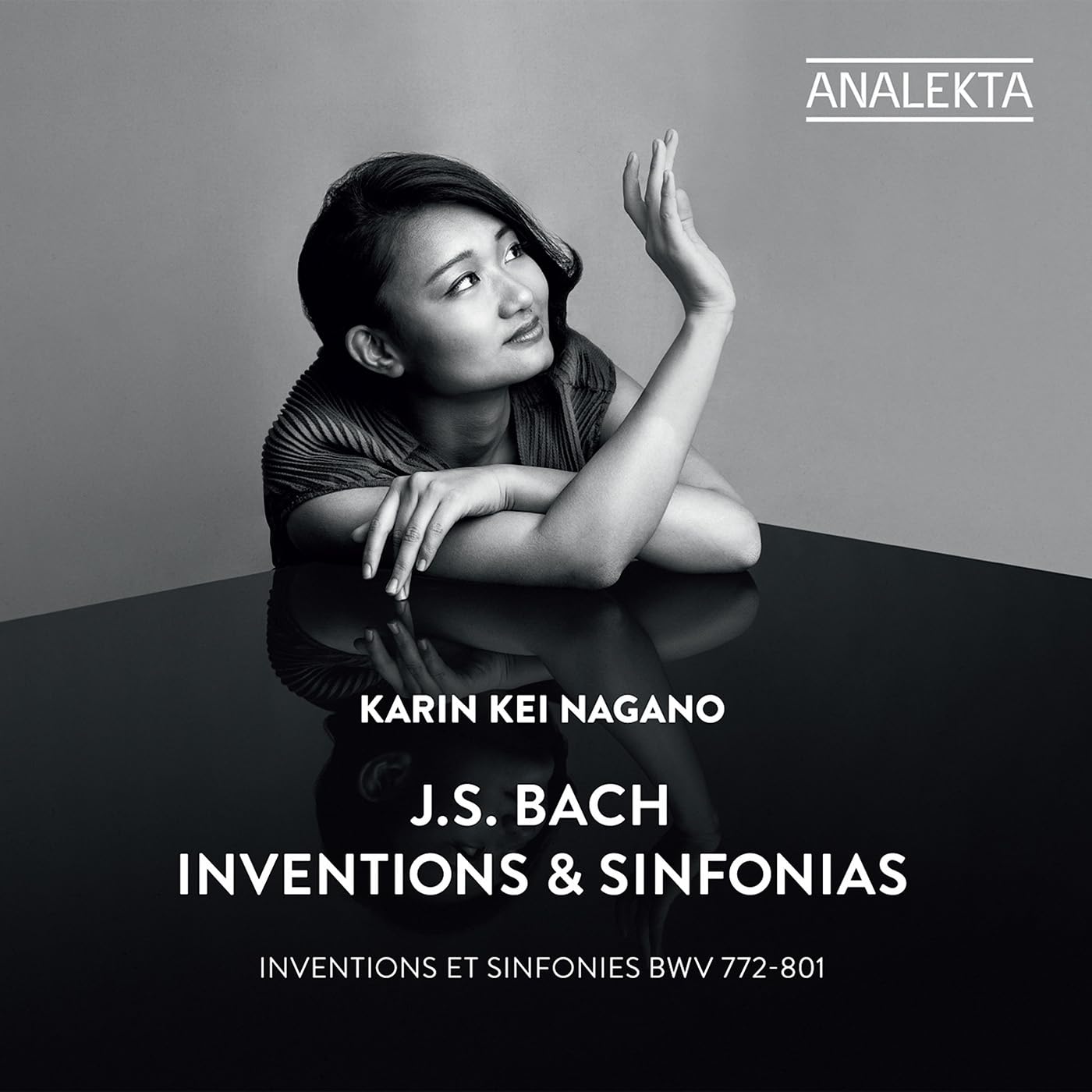 J. S. Bach: Inventions Et Sinfonies Bwv 772-801 [Audio CD] Karin Kei Nagano and Johann Sebastian Bach