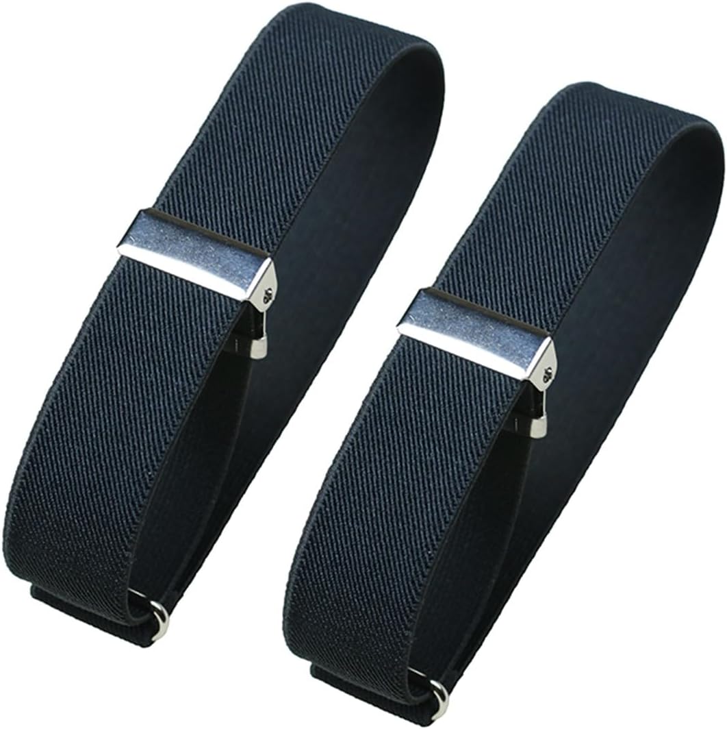 Sleeve Garters Elastic Adjustable Armband Non Slip Shirt Garter Sleeve Holders Easy to Use