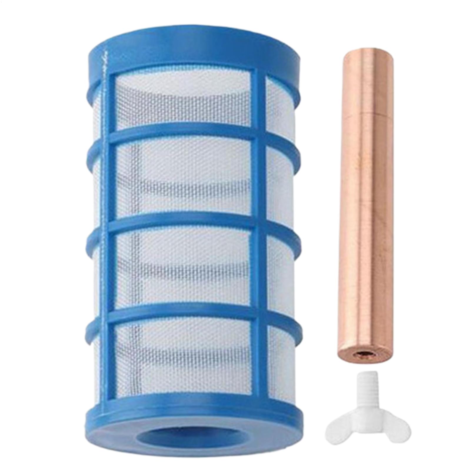 Anode en Cuivre de Remplacement avec Panier et Vis pour Purificateur Flottant