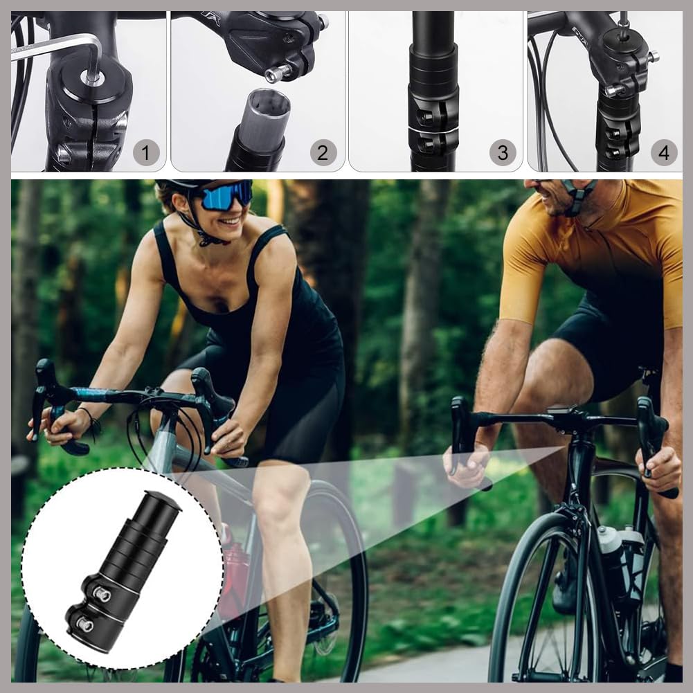 Manubrio Bici Bici Attacco Manubrio Riser In Lega Di Alluminio Prolunga | WhichOne Graziella Bici