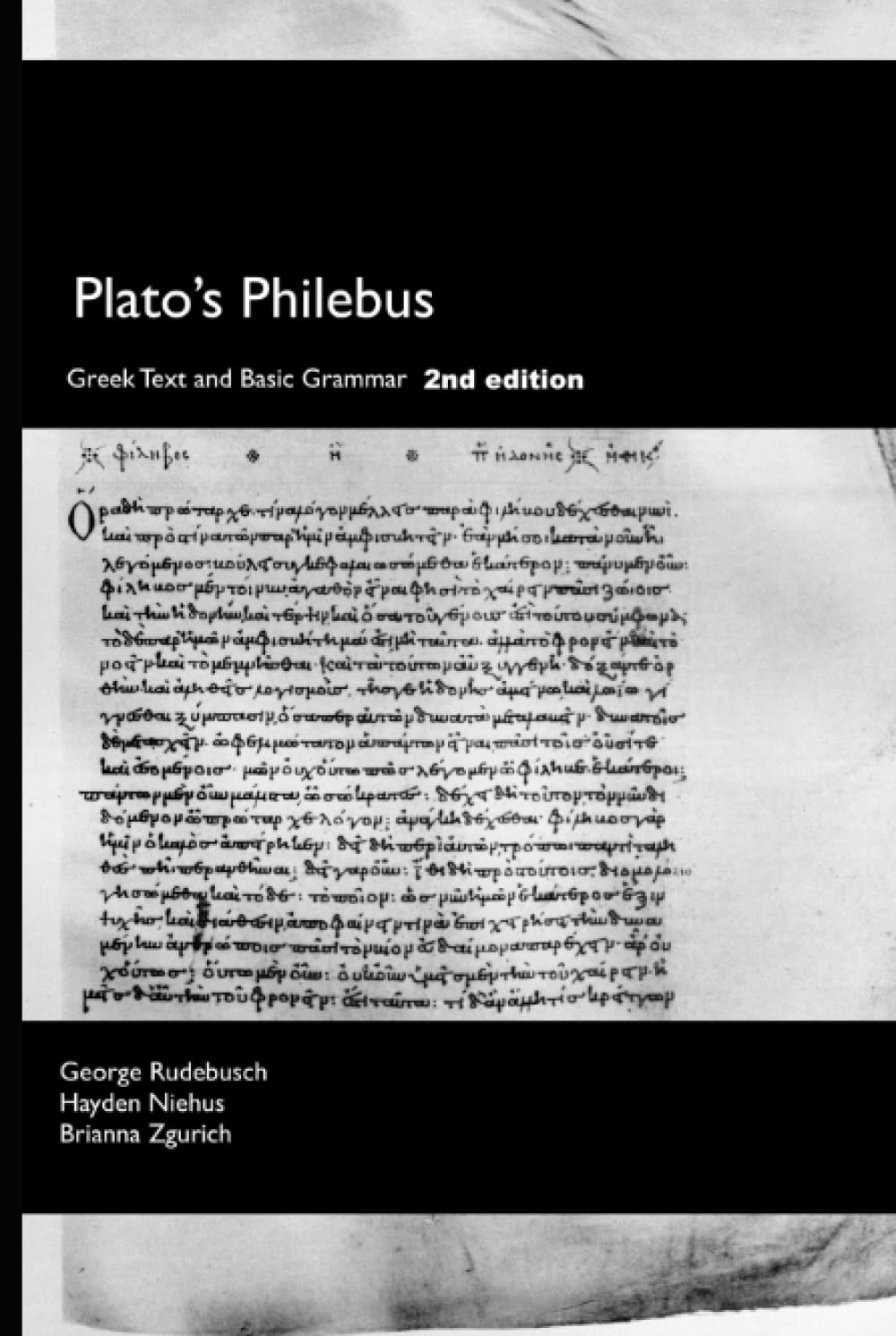 Plato's Philebus: Greek Text with Basic Grammar