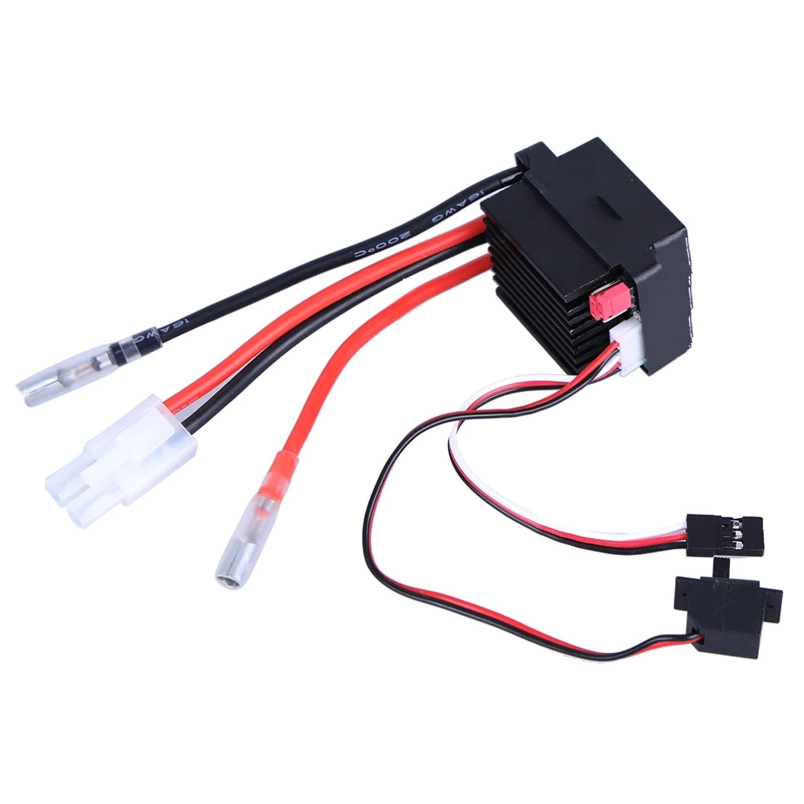 para U6L5 320A 6-12V Controlador Velocidad ESC Cepillado con 2A BEC RC Modelo Accesorio Modificado Reemplazo Vehículos Todoterreno Camiones RC Controlador ESC
