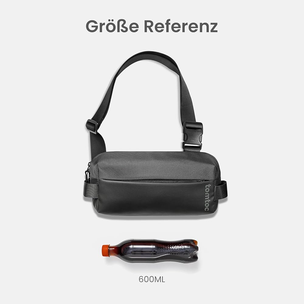 tomtoc EDC Compact Sling Bag for Men and Women, Shoulder Bag