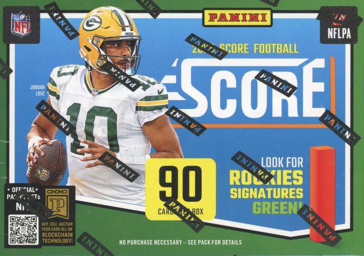 2025 Panini SCORE Football EXCLUSIVE HUGE 90 Card Factory Sealed Blaster Box Including (24) ROOKIES,...