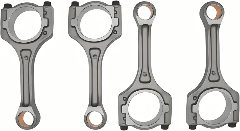 Bielas do motor em aço-liga Assembroverse para Hyundai Sonata, Tucson, Santa Fe Sport e Kia Optima 2.4L – Kit com 4 unidades