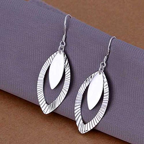Papaya Jewelry fashion jewelry 925 jewelry silver plated Earring hollow egg shape