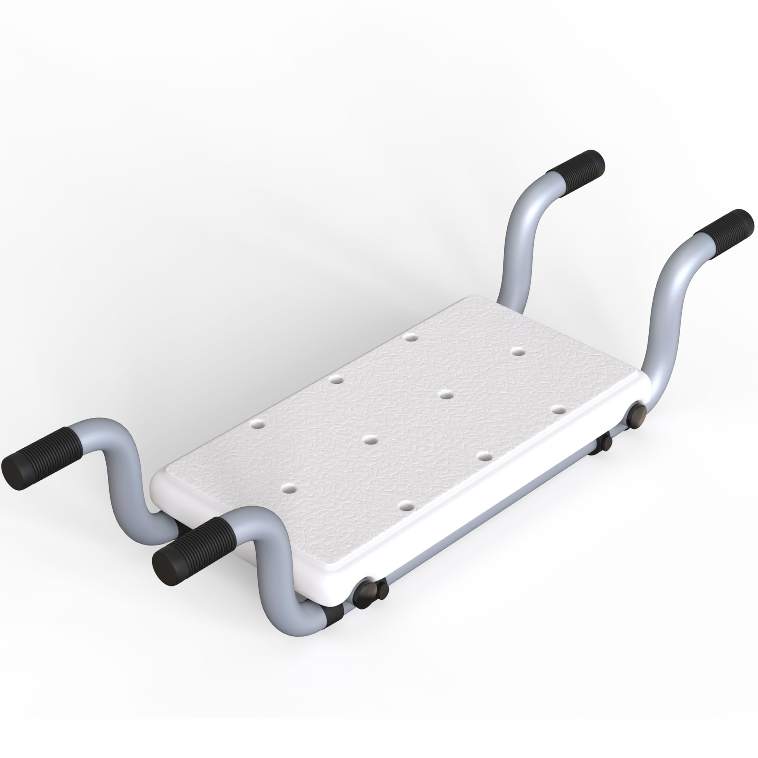 Bath Seat Chair Stool Bench Disabled Elderly Over the Bathtub Board Heavy Duty Non Slip Suspended Bath Bench Lightweight Bathtub Shower Transfer Board for Adult Elderly Disabled Injured Waterproof