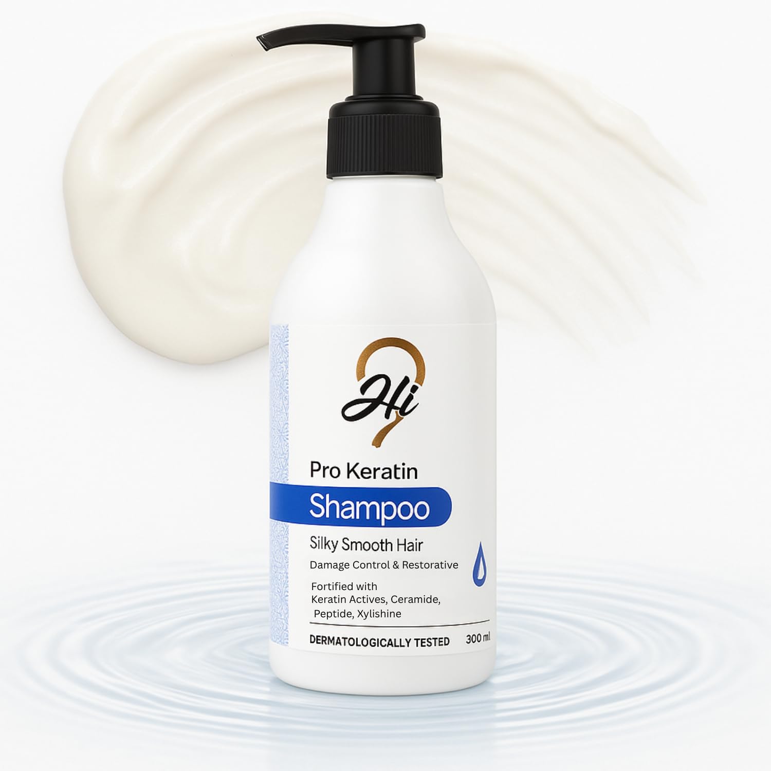Pro Keratin Shampoo - 300ml | Repair Dry, Damaged & Frizzy Hair | Suitable for All Hair Types | Keratin Shampoo for Women and Men - Smooth, Nourish, and Revitalize Your Hair