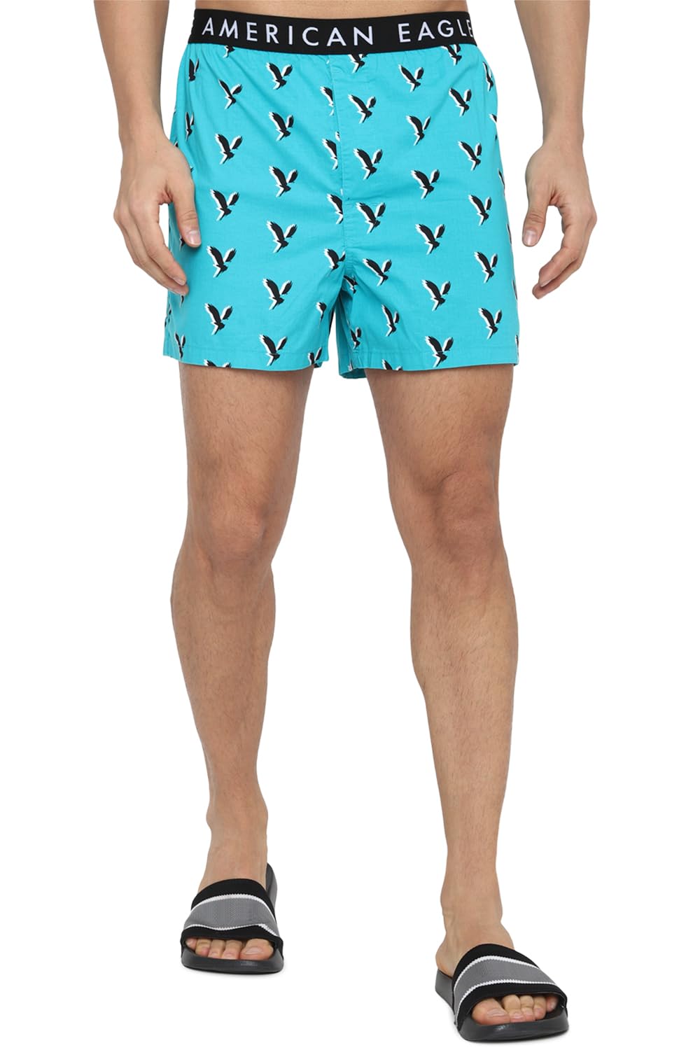 american eagle Men Blue Eagles Stretch Boxer Short-picture-45