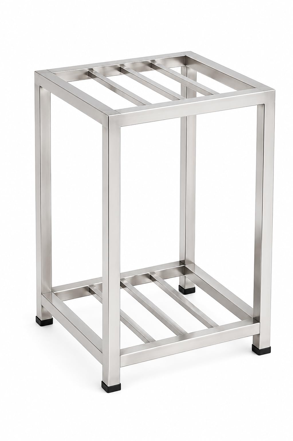 multi purpose water dispenser stand rack, stainless steel | storage shelf, suitable for water can, plant stand, flower pot holder