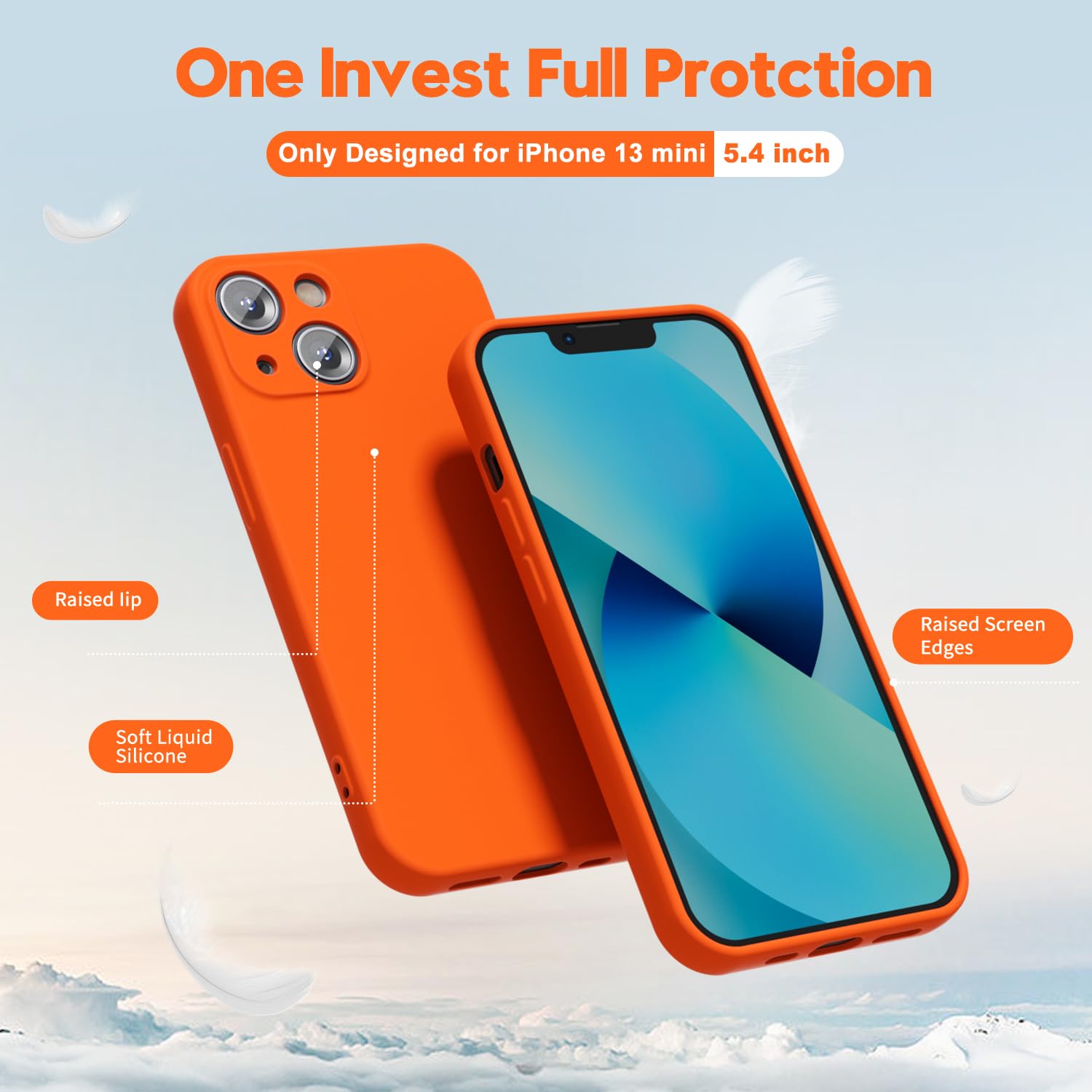 oakxco for iPhone 16 Pro Max Case Liquid Silicone, Soft Rubber Gel Elegant Aesthetic Basic Simple Cover, Cute Thin Slim TPU Matte Solid Color Plain Smooth Case for Women Girl, Light Pink — view 909